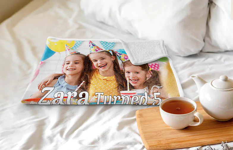 Verjaardagsfotodeken